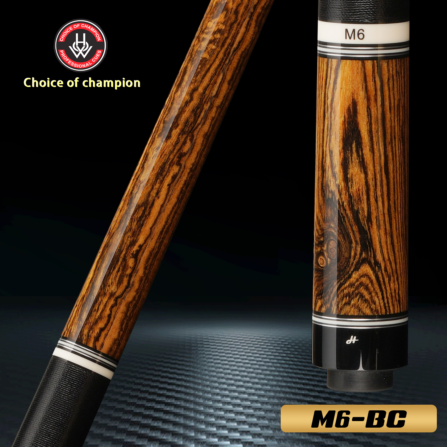 HOWキュー ボコテ M6 HOW Cue M6 Bocote Pool Cue | Thailand Pool Tables