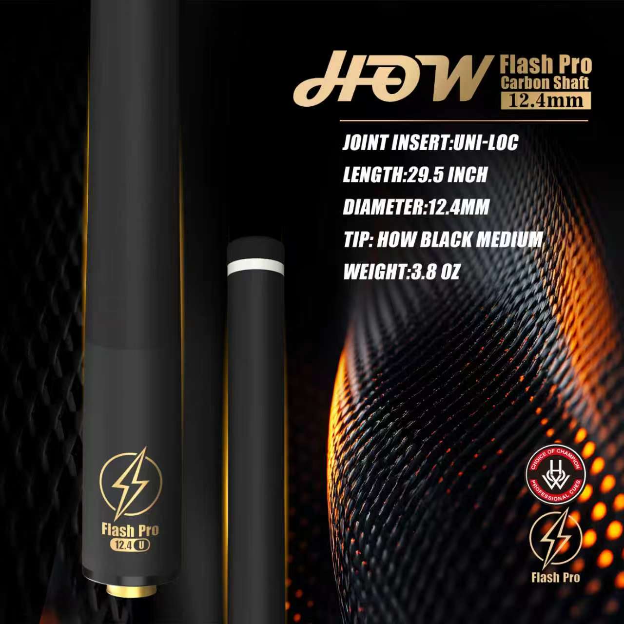 HOW Flash Pro Carbon Shaft - Image 6