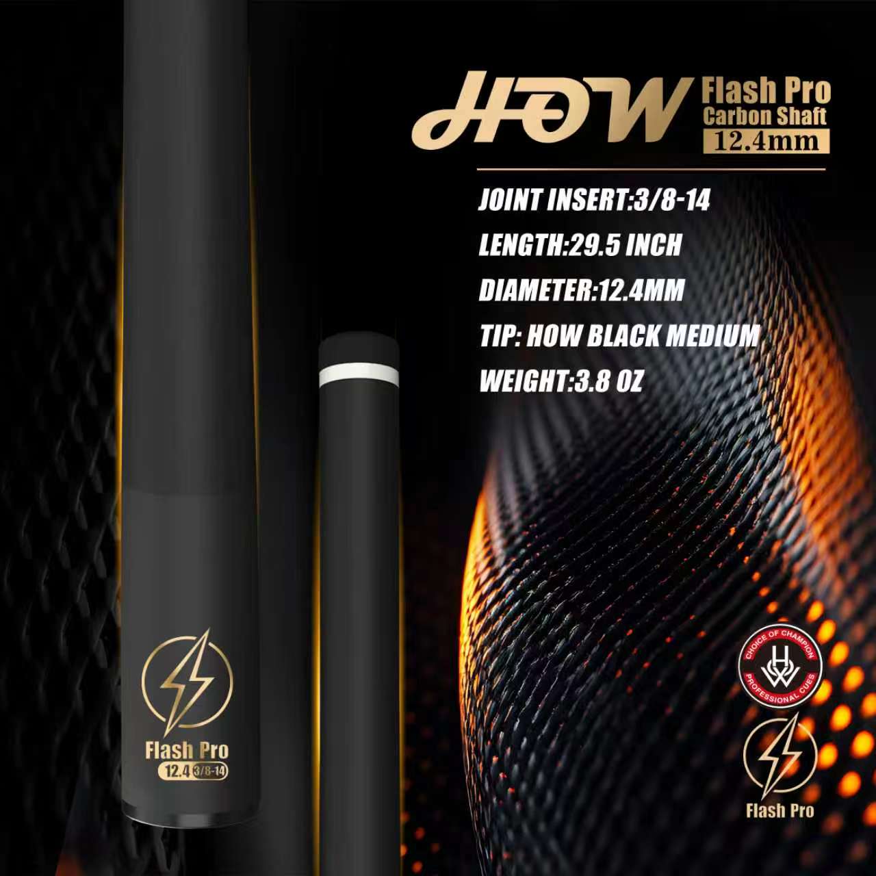 HOW Flash Pro Carbon Shaft - Image 4